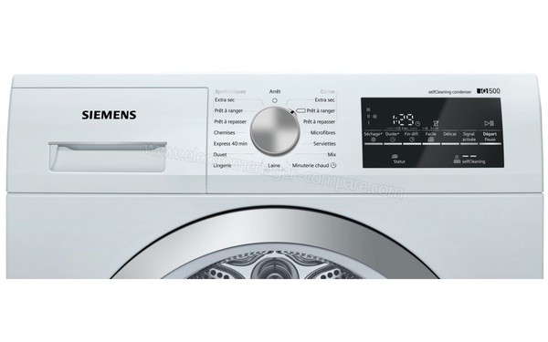 SIEMENS WT47W491FF - Panneau de commandes