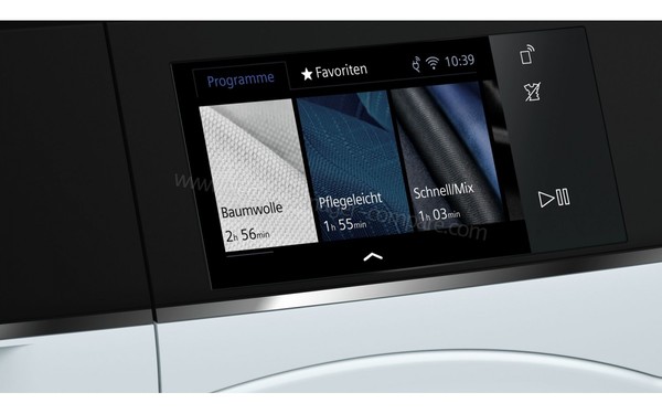 SIEMENS WT47X940EU - Vue des commandes