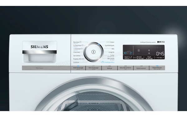 SIEMENS WT47XKH9FF - Panneau de commandes