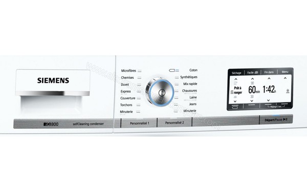 SIEMENS WT47Y891FF - panneau de commandes