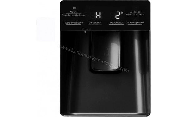 SIGNATURE SFDOOR5291EXAQUA - Distributeur d'eau fra&icirc;che
