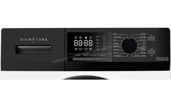 SIGNATURE SLF1243WBP-ANE - Panneau de commandes