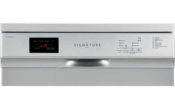 SIGNATURE SLV 1539S-2 NE - Panneau de commandes
