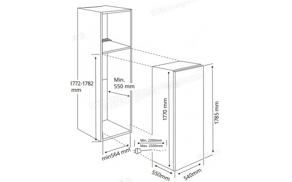 SIGNATURE SRINTU177 - Dimensions