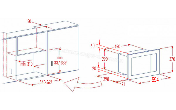 SILVA EBM-G 20.9 - Dimensions