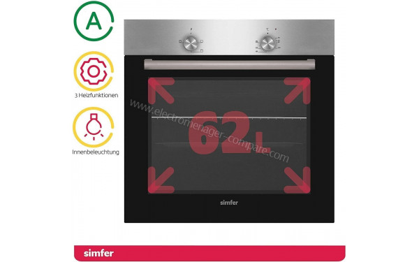SIMFER SMF-BO 6019 - Dimensions