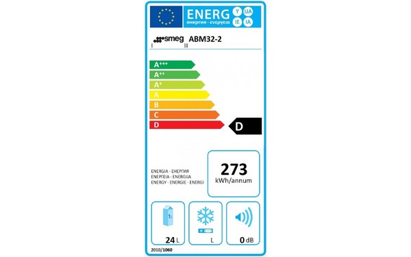 SMEG ABM32-2 - &Eacute;tiquette &eacute;nergie