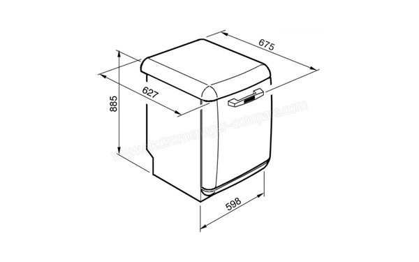 SMEG BLV2VE-1 - Sch&eacute;ma technique