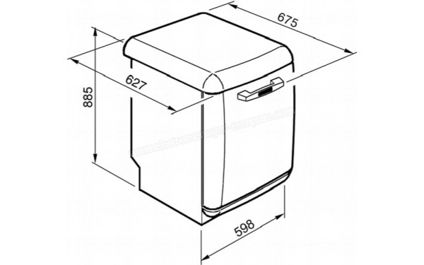 SMEG BLV2X2 - Dimensions