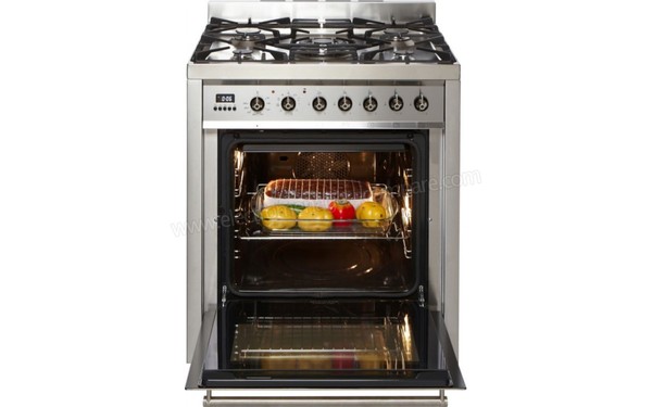 SMEG C7GPX8 - Vue de face, porte ouverte (cr&eacute;dit : Boulanger)