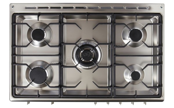 SMEG CG92PX9 - Vue du dessus (cr&eacute;dit : Boulanger)