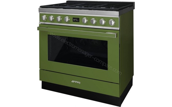 SMEG CPF9GMOG - Vue 3/4 droite (cr&eacute;dit : Boulanger)