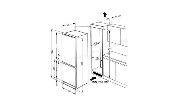 SMEG CR330AP - Sch&eacute;ma technique
