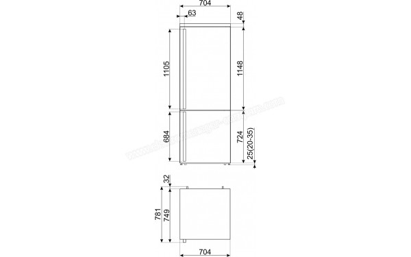 SMEG FA490RBL - Sch&eacute;ma technique
