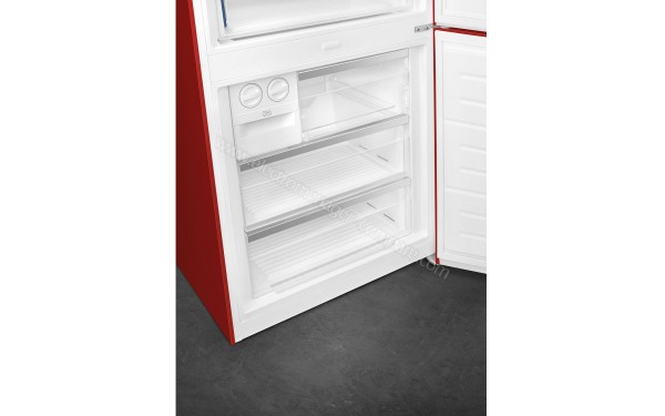 SMEG FA490RR - Vue de l'int&eacute;rieur partie cong&eacute;lateur