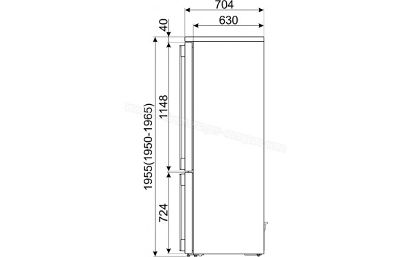 SMEG FA490RR - Sch&eacute;ma technique