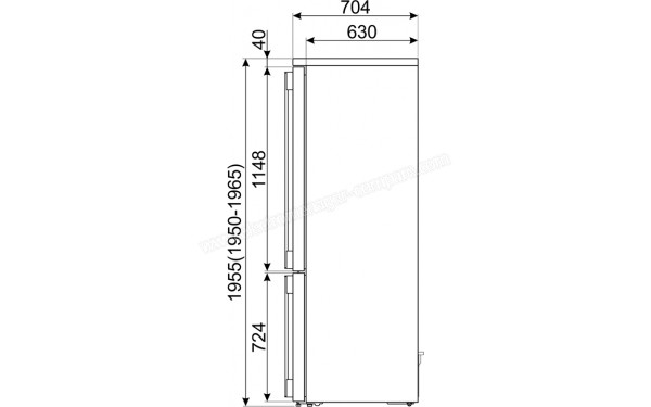 SMEG FA490RWH - Sch&eacute;ma technique