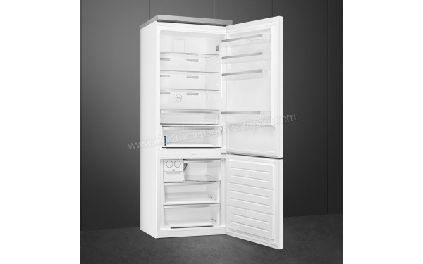 SMEG FA490RWH - Vue de l'int&eacute;rieur 3/4 gauche