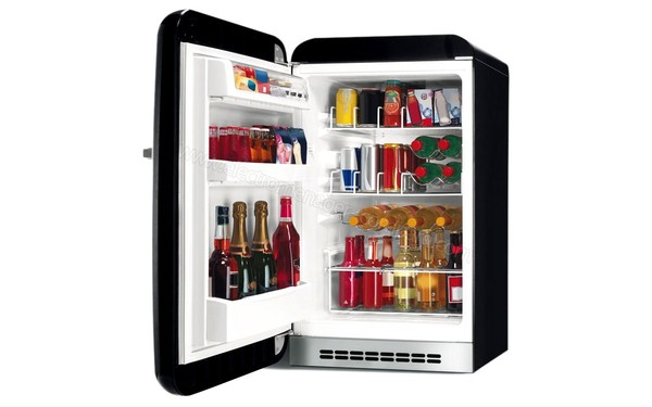 SMEG FAB10HLNE - Vue de l'int&eacute;rieur