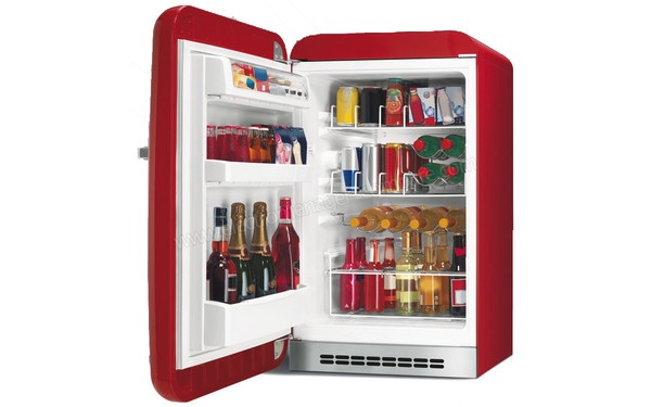 SMEG FAB10HLR - Vue de l'int&eacute;rieur