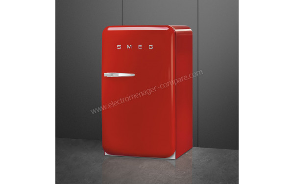 SMEG FAB10HRRD5 - Vue 3/4 droite