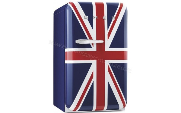 SMEG FAB10RUJ - Vue 3/4 gauche