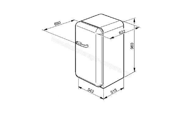 SMEG FAB10R - sch&eacute;ma technique