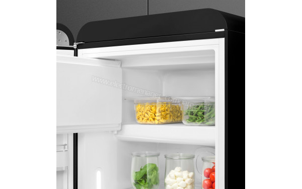 SMEG FAB28LBL6 - Vue de l'int&eacute;rieur partie cong&eacute;lateur