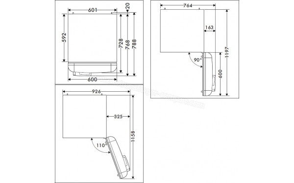 SMEG FAB28LDUJ5 - Sch&eacute;ma technique