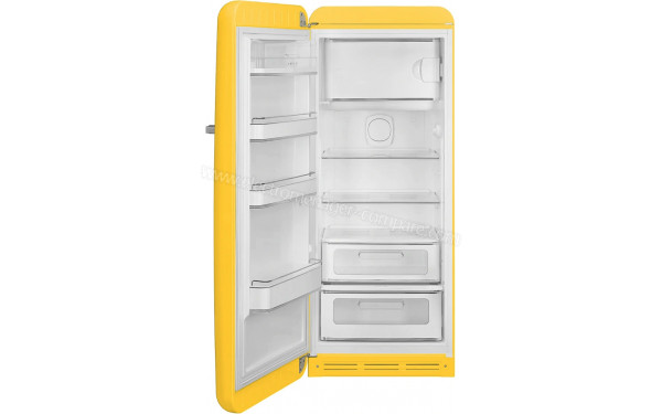 SMEG FAB28LYW6 - Vue de l'int&eacute;rieur