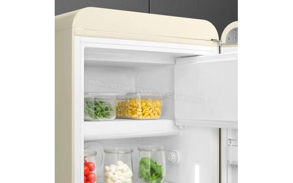 SMEG FAB28RCR6 - Vue de l'int&eacute;rieur partie cong&eacute;lateur