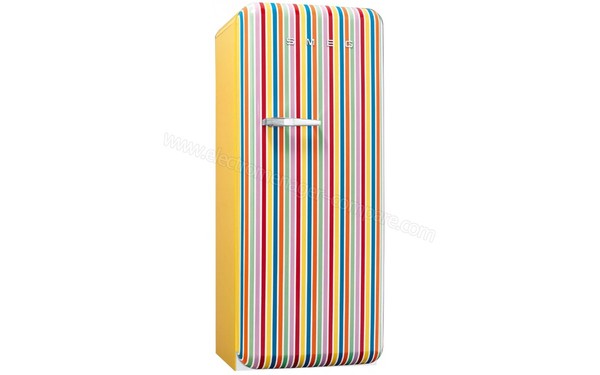 SMEG FAB28RCS - Vue 3/4 gauche