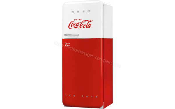 SMEG FAB28RDCC5 - Vue 3/4 droite