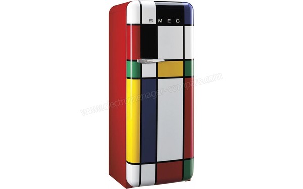 SMEG FAB28RDMC3 - Vue 3/4 gauche