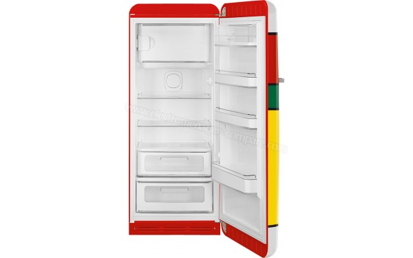 SMEG FAB28RDMC3 - Vue de l'int&eacute;rieur vide