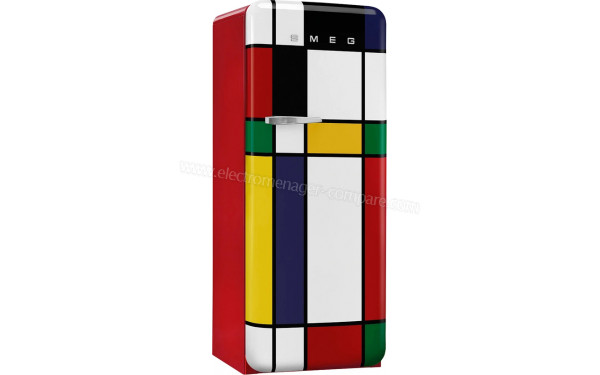 SMEG FAB28RDMC6 - Vue 3/4 gauche