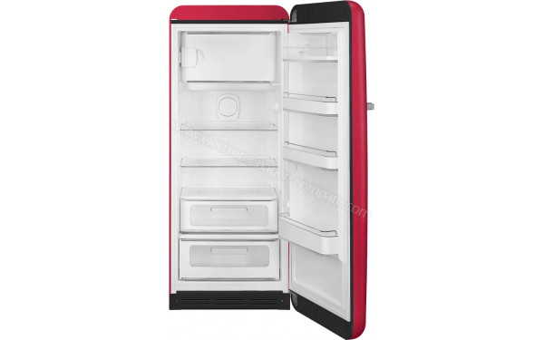 SMEG FAB28RDRB6 - Vue de l'int&eacute;rieur