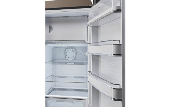 SMEG FAB28RDTP5 - Vue du bac cong&eacute;lateur