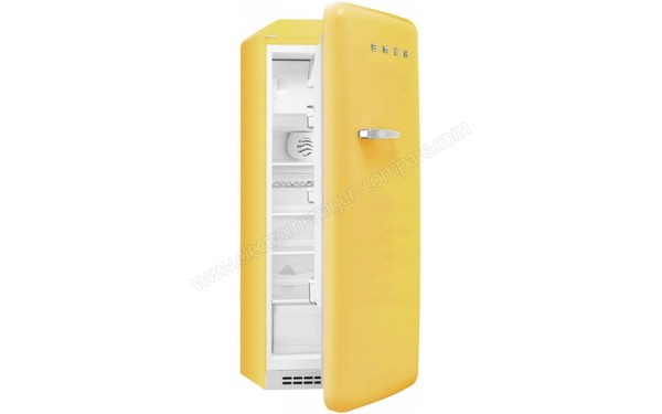 SMEG FAB28RG - Vue de l'int&eacute;rieur