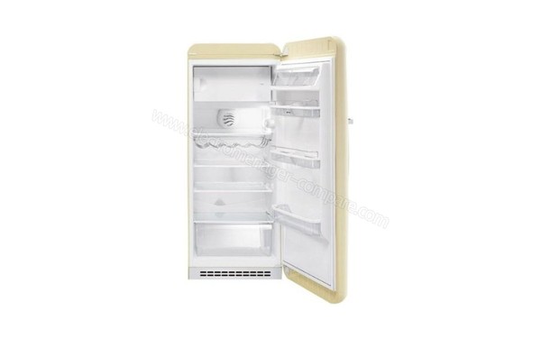 SMEG FAB28RP - Vue de l'int&eacute;rieur