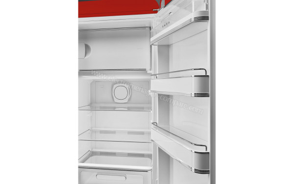 SMEG FAB28RRD5 - Vue du bac cong&eacute;lateur