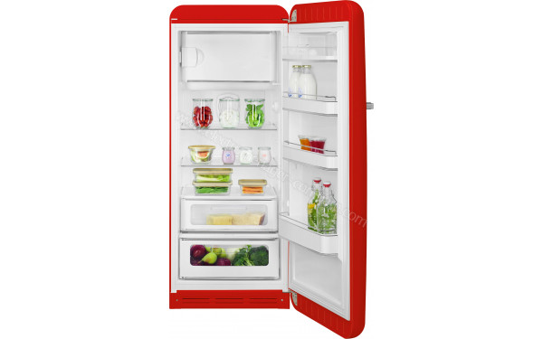 SMEG FAB28RRD6 - Vue de l'int&eacute;rieur