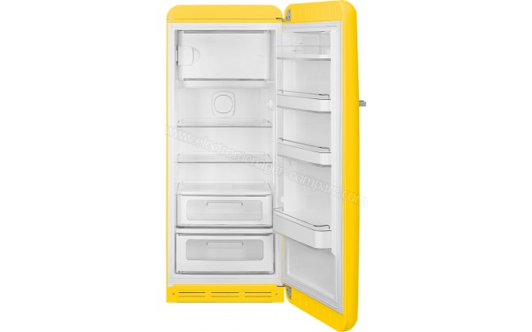 SMEG FAB28RYW3 - Vue de l'int&eacute;rieur vide