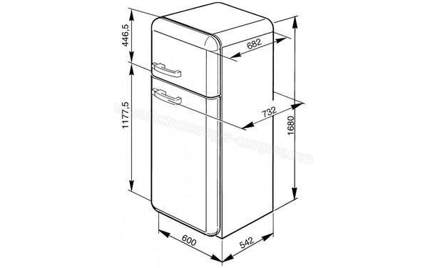 SMEG FAB30R7 - Schemas technique