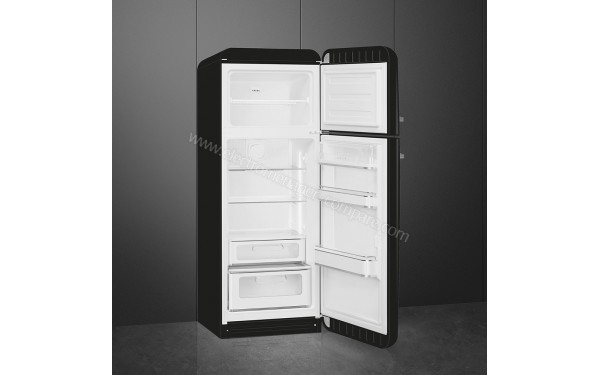 SMEG FAB30RBL3 - Vue de l'int&eacute;rieur 3/4 gauche