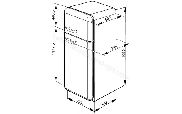 SMEG FAB30VES7 - Schemas techniques