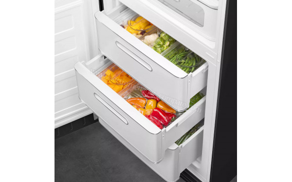 SMEG FAB32LBL6 - Tiroirs partie cong&eacute;lateur