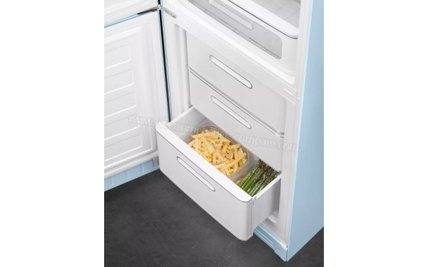 SMEG FAB32LPB6 - Tiroirs partie cong&eacute;lateur
