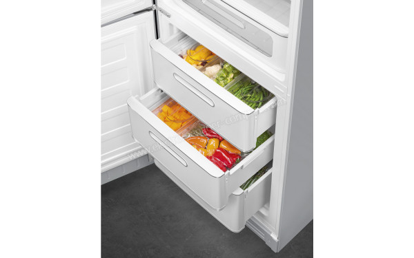 SMEG FAB32LSV6 - Tiroirs partie cong&eacute;lateur