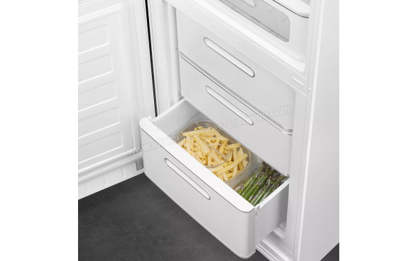 SMEG FAB32LWH6 - Tiroirs partie cong&eacute;lateur